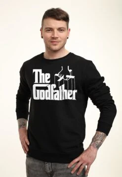 Henry Tiger The Godfather Logo - Sweater - Black -Henry Tiger e49df262b90d4eb3b0e3028ef043cdb3