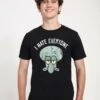 Henry Tiger Spongebob Squarepants Hate Everyone - T-Shirt Print - Black