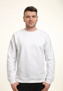 Henry Tiger Organic Crewneck - Sweater - White