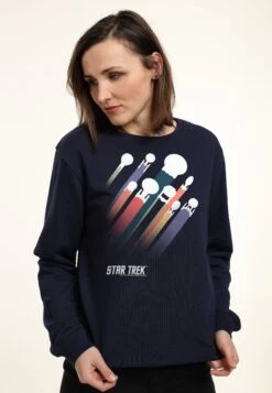 Henry Tiger Star Trek Ship Streaks - Sweater - Navy Blue -Henry Tiger e989be2d038345759bc2ab8de65ff2dd