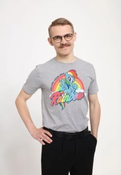 Henry Tiger My Little Pony Rainbow - T-Shirt Print - Melange Grey 6 Henry Tiger My Little Pony Rainbow - T-Shirt Print - Melange Grey -Henry Tiger ea80cbe7723943d7af3a006692dee8af