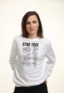 Henry Tiger Star Trek Ships Of Trek - Sweater - White -Henry Tiger eb353eed3c7042d6be03a74780b7ee13