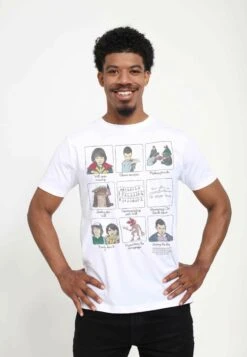 Henry Tiger Stranger Things Stranger Things Story Unisex - T-Shirt Print - White