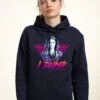Henry Tiger Stranger Things Dump Your Ass - Hoodie - Navy Blue