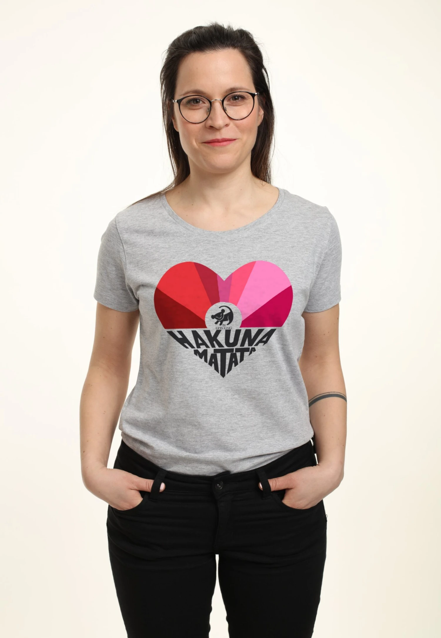 Henry Tiger The Lion King Pride - T-Shirt Print - Heather Grey 1 Henry Tiger The Lion King Pride - T-Shirt Print - Heather Grey