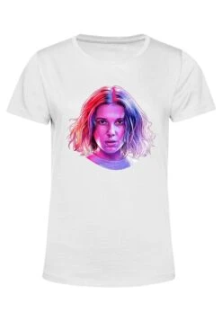 Henry Tiger Stranger Things Eleven Big Face - T-Shirt Print - White 9 Henry Tiger Stranger Things Eleven Big Face - T-Shirt Print - White -Henry Tiger efe57cc962c6414ba6a77eb0a5434da5