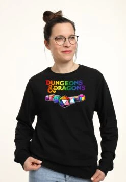 Henry Tiger Dungeons & Dragons Pride Dice - Sweater - Black -Henry Tiger f04cace48b26400e85475fcfd48c8d13