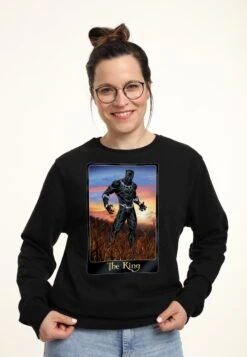 Henry Tiger Avengers Classic Panther King - Sweater - Black