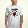 Henry Tiger Stranger Things Hellfire Club Unisex - T-Shirt Print - White
