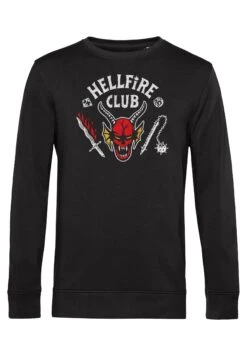 Henry Tiger Stranger Things Hellfire Cut - Sweater - Black -Henry Tiger f27ee8a11fa84cfd9f8f1f2ff4a8b521