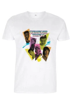 Henry Tiger Stranger Things Character Tones Unisex - T-Shirt Print - White -Henry Tiger f4724a2a753c4f52a88ad085a77b8467