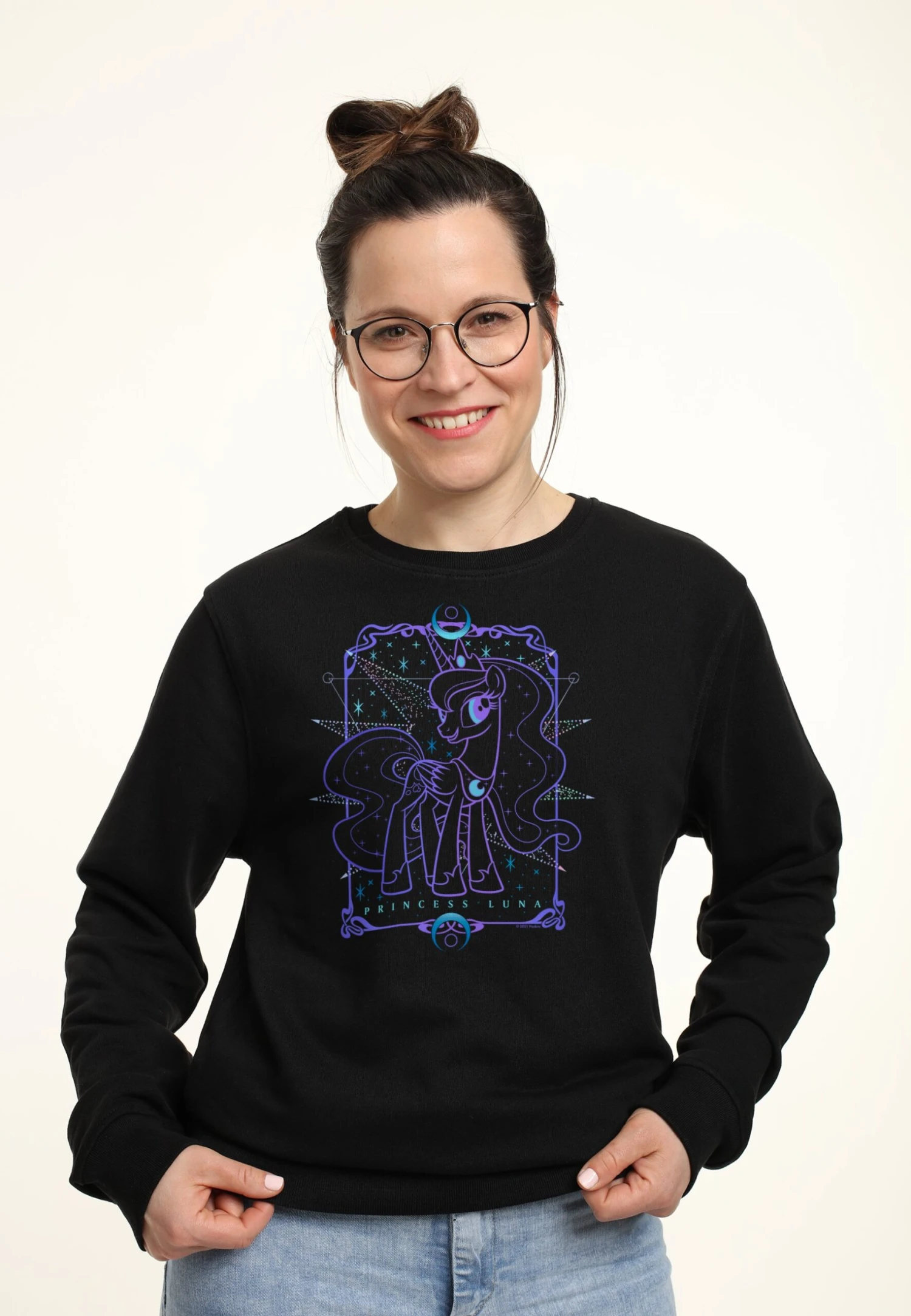 Henry Tiger My Little Pony Luna Tarot - Sweater - Black 1 Henry Tiger My Little Pony Luna Tarot - Sweater - Black