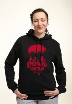 Henry Tiger Stranger Things Simple Poster - Hoodie - Black -Henry Tiger f54e1ea16afc4cf79f888e0fb2e9d47a