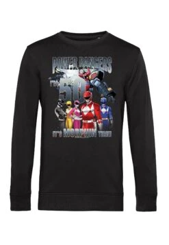 Henry Tiger Power Rangers Im 50 Its Morphin Time - Sweater - Black -Henry Tiger f7081f3af5fa42c795e549212aa326c8
