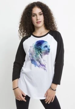 Henry Tiger Avatar 2 Neytiri - Longsleeve - White Black