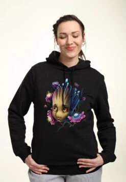 Henry Tiger Gotg Classic Groot Flowers - Hoodie - Black