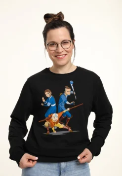 Henry Tiger Avatar: The Last Airbender Avatar Group Shot - Sweater - Black