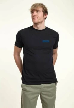 Henry Tiger Stranger Things Hawkins Power And Light Unisex - T-Shirt Print - Navy Blue -Henry Tiger fb13b682a87f4155b28fa53da6e6c3ef