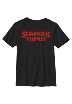 Henry Tiger Stranger Things Stranger Things - T-Shirt Print - Black