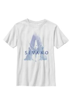 Henry Tiger Avatar Sivako Badge - T-Shirt Print - White