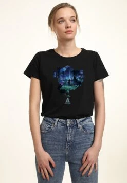 Henry Tiger AvatarNight - T-Shirt Print - Black